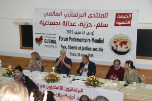 Ο Β. Χατζηλάμπρου στο πάνελ του Παγκόσμιου Κοινοβουλευτικού Φόρουμ στην Τυνησία, στις θεματικές του οποίου συμμετείχαν βουλευτές από όλον τον κόσμο